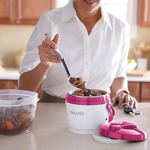 Crock-Pot Lunch Crock Portable Food Warmer 20oz – Pink FHLW