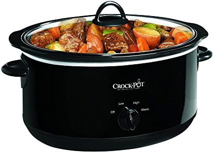 Crock-Pot 8 Quart Manual Slow Cooker – Black GHJR