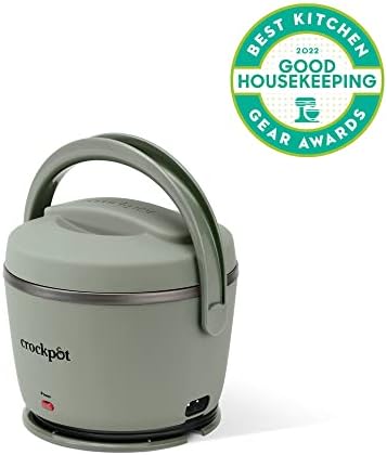 Crock-Pot Portable Electric Lunch Box Food Warmer – Green 1PMO