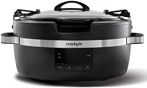 Crock-Pot Thermoshield 6 Quart Slow Cooker with Carry Handles Q31H