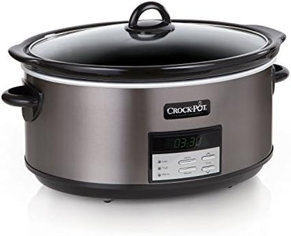 Crock-Pot 8 Quart Programmable Slow Cooker with Auto Warm EDOP
