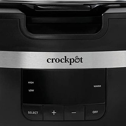 Crock-Pot Thermoshield 6 Quart Slow Cooker with Carry Handles Q31H