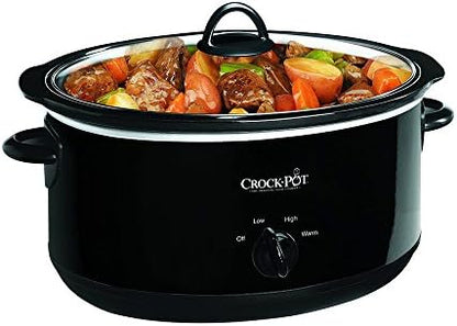 Crock-Pot 8 Quart Manual Slow Cooker – Black GHJR