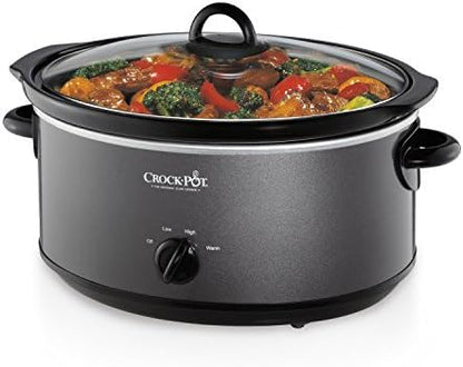 Crock-Pot 7 Quart Slow Cooker – Charcoal UF1F
