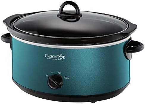 Crock-Pot 7 Quart Manual Slow Cooker – Turquoise ZSO7