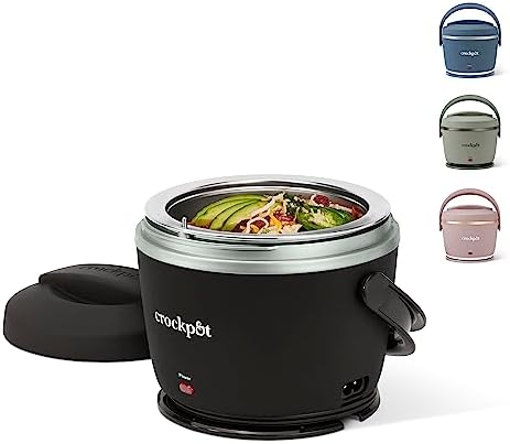 Crock-Pot Electric Lunch Box Food Warmer 20oz – Black 4EE4