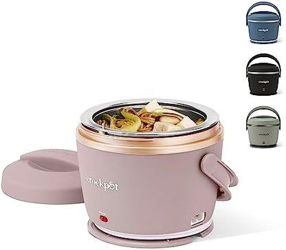 Crock-Pot Electric Lunch Box Food Warmer 20oz – Blush Pink GIX6