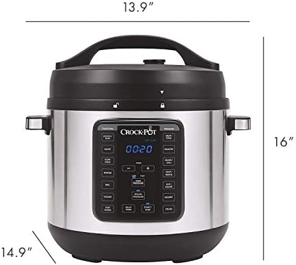 Crock-Pot 8 Quart Express Crock Multi-Use Pressure Cooker I4PD