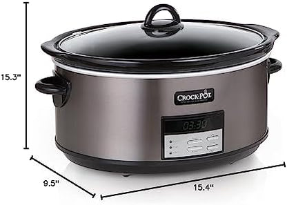 Crock-Pot 8 Quart Programmable Slow Cooker with Auto Warm EDOP