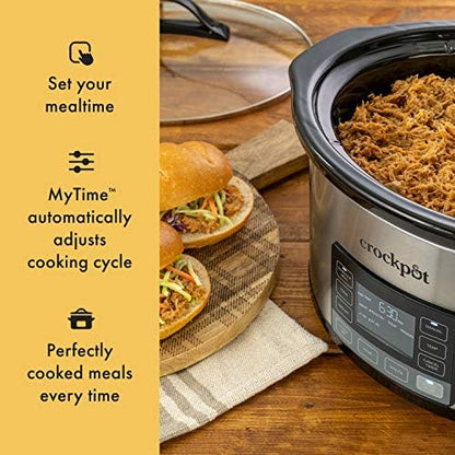 Crock-Pot MyTime 6 Quart Programmable Slow Cooker 1SKI