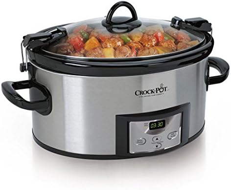 Crock-Pot Cook & Carry 6 Quart Programmable Slow Cooker 01V6
