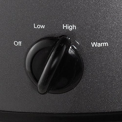 Crock-Pot 7 Quart Slow Cooker – Charcoal UF1F