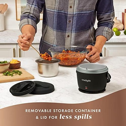 Crock-Pot Electric Lunch Box Food Warmer 20oz – Black 4EE4