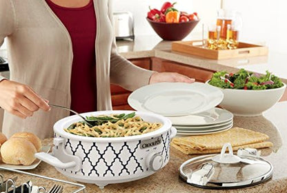 Crock-Pot 2.5 Quart Compact Casserole Slow Cooker EPWN