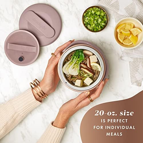 Crock-Pot Electric Lunch Box Food Warmer 20oz – Blush Pink GIX6
