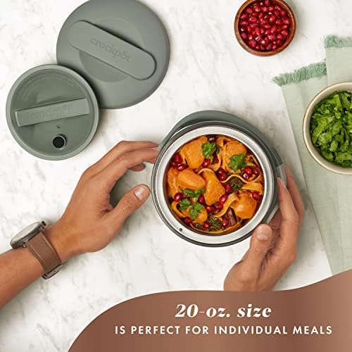 Crock-Pot Portable Electric Lunch Box Food Warmer – Green 1PMO