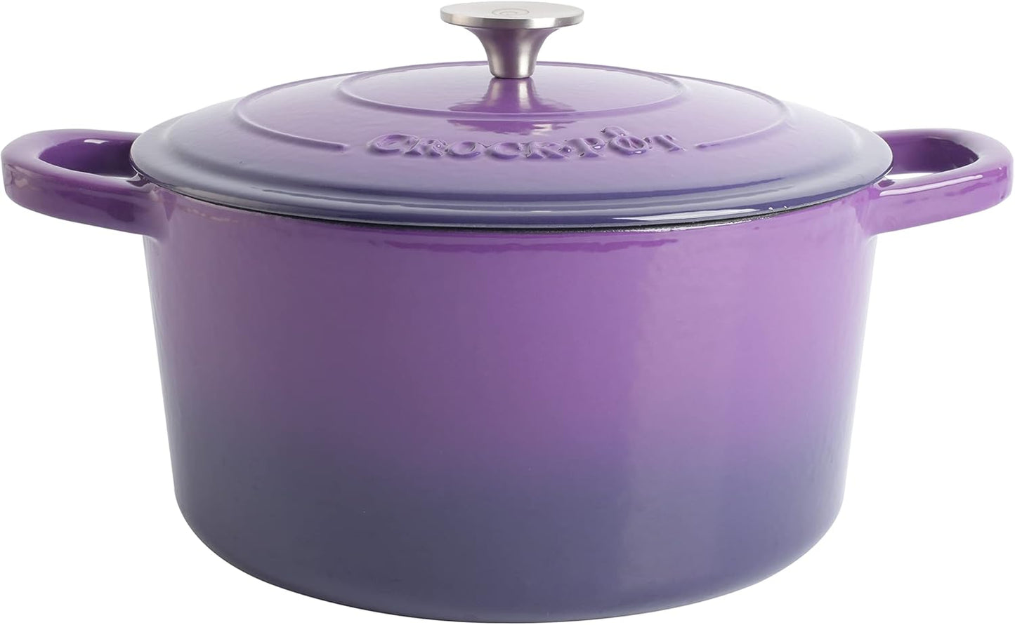 Crock-Pot 3 Quart Enameled Cast Iron Dutch Oven – Aqua 9VTM