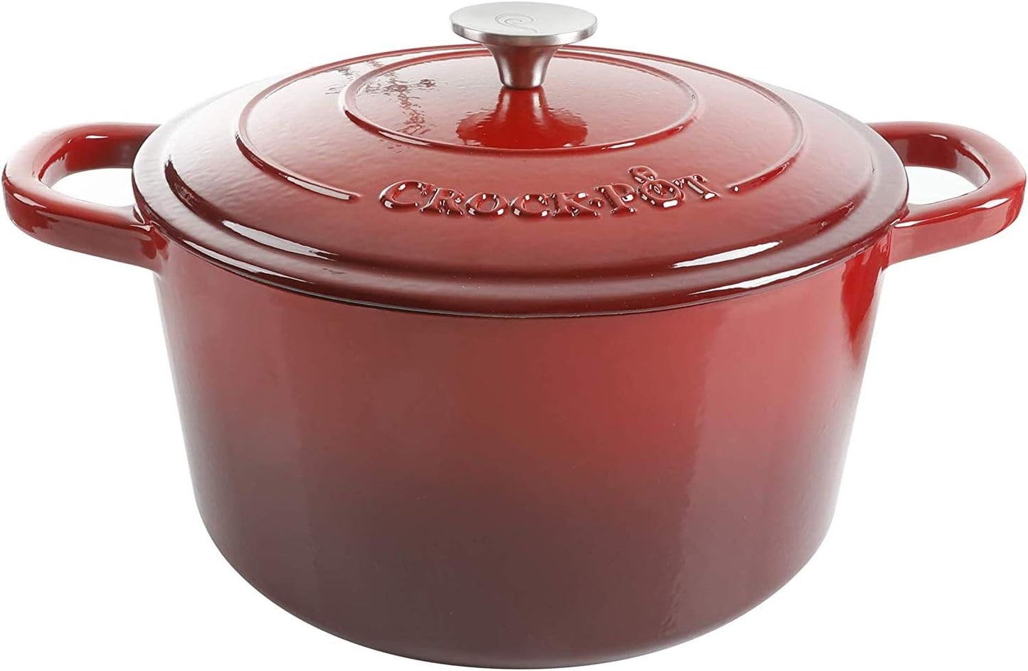Crock-Pot 3 Quart Enameled Cast Iron Dutch Oven – Aqua 9VTM